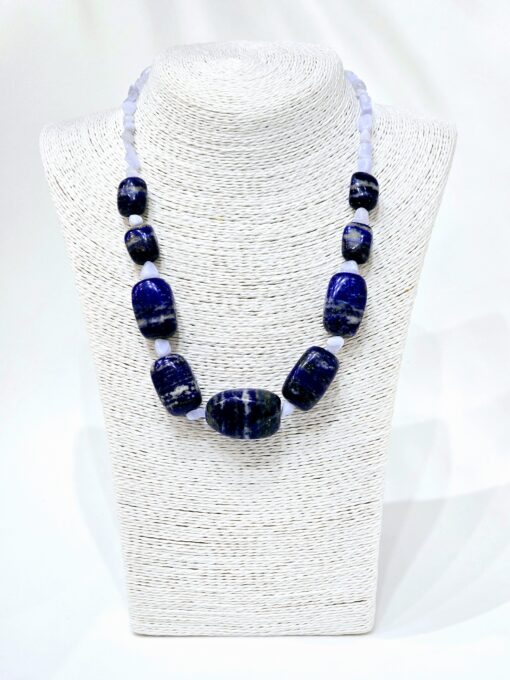 Lazuli & Blue Lace Necklace - Image 2