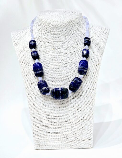 Lazuli & Blue Lace Necklace