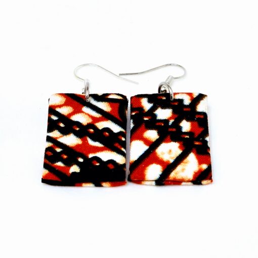 Wax Print Earrings #2