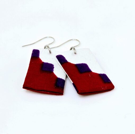 Wax Print Earrings #5