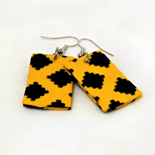 Wax Print Earrings #6