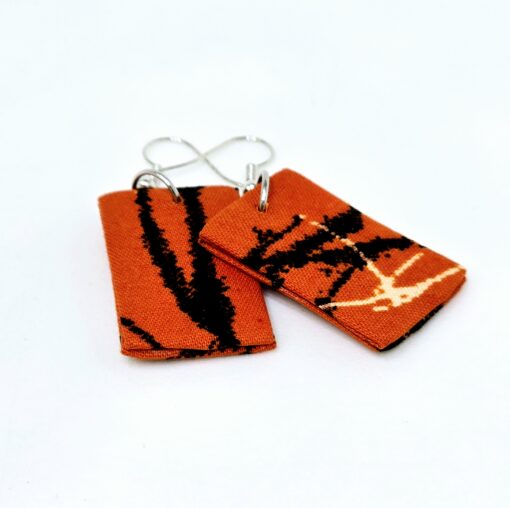 Wax Print Earrings #9