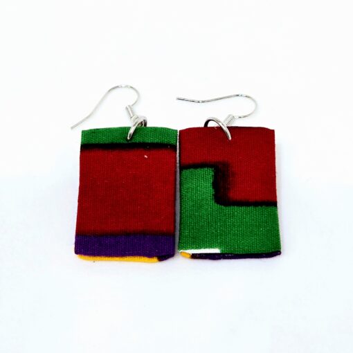 Wax Print Earrings #11