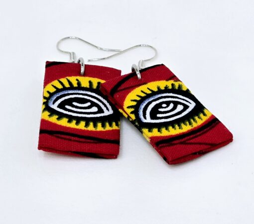 Wax Print Earrings #16